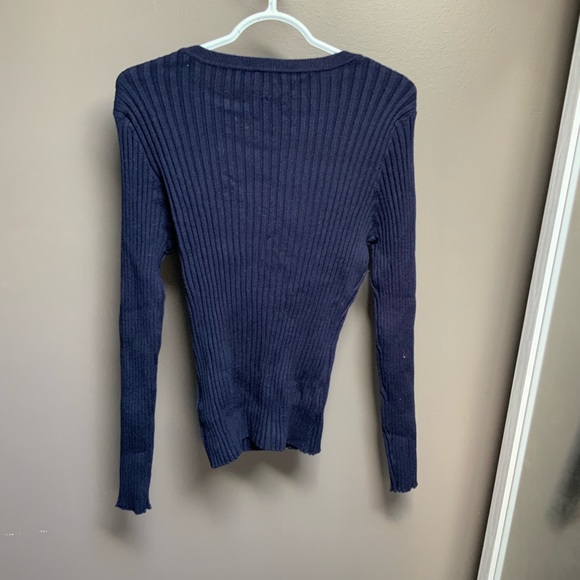 VENUS Ribbed Cutout Sweater，NWOT, size M - Picture 8 of 10